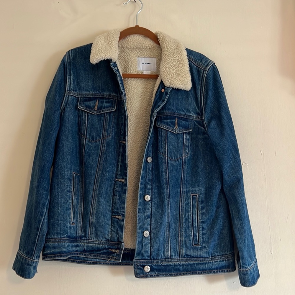 Large old Navy Jean Jacket